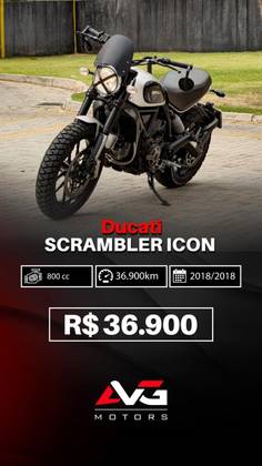 DUCATI SCRAMBLER ICON 